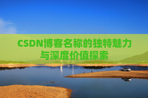 CSDN博客名称的独特魅力与深度价值探索