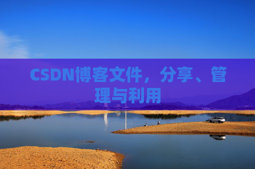 CSDN博客文件，分享、管理与利用